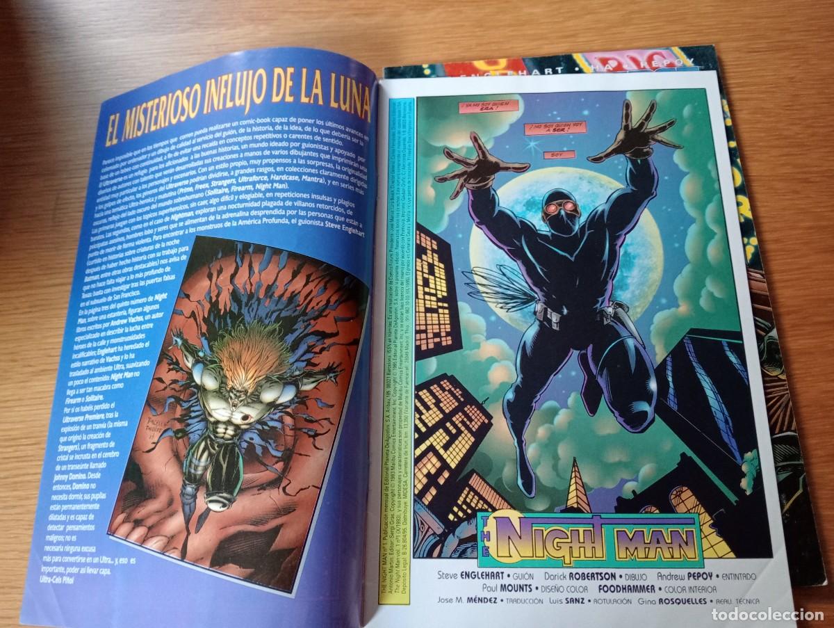 C&oacute;mics: COMPLETA. THE NIGHT MAN. 4 EJEMPLARES. GRAPA. FORUM. PLANETA. 1995. - Foto 6