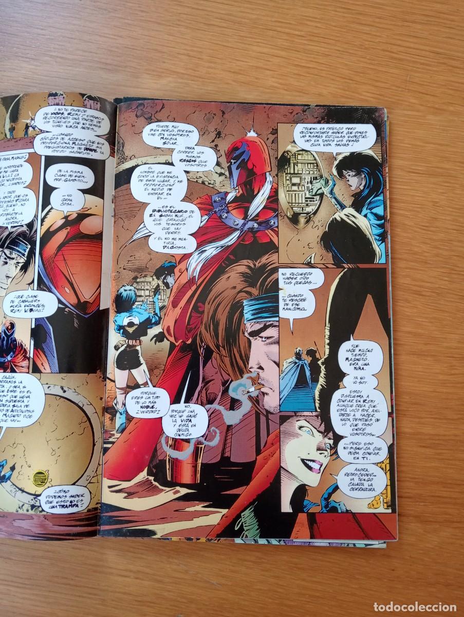 C&oacute;mics: COMPLETA. GAMBITO Y LOS EXTERNOS. 4 EJEMPLARES. GRAPA. FORUM. MARVEL. 1996. - Foto 8