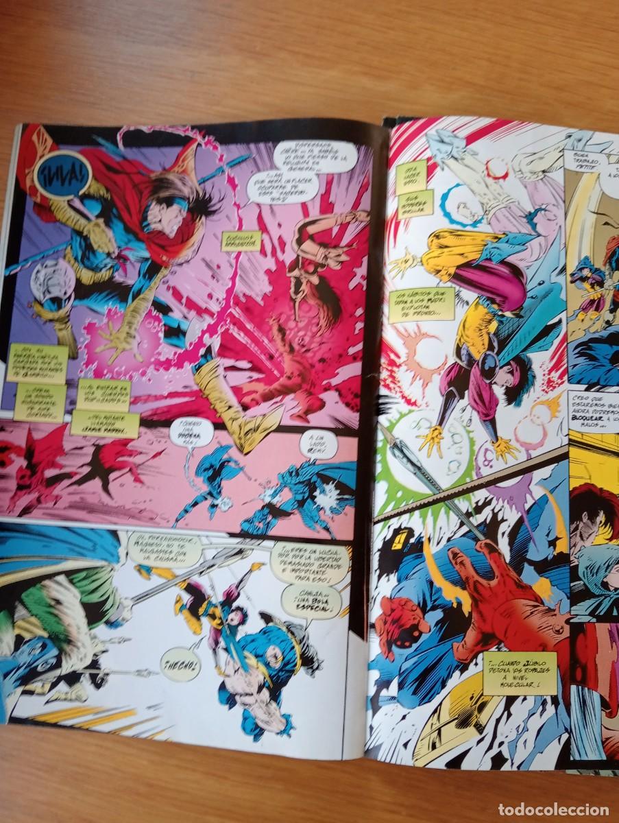 C&oacute;mics: COMPLETA. GAMBITO Y LOS EXTERNOS. 4 EJEMPLARES. GRAPA. FORUM. MARVEL. 1996. - Foto 9