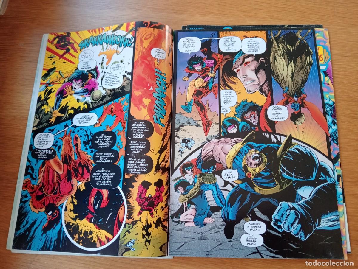 C&oacute;mics: COMPLETA. GAMBITO Y LOS EXTERNOS. 4 EJEMPLARES. GRAPA. FORUM. MARVEL. 1996. - Foto 12