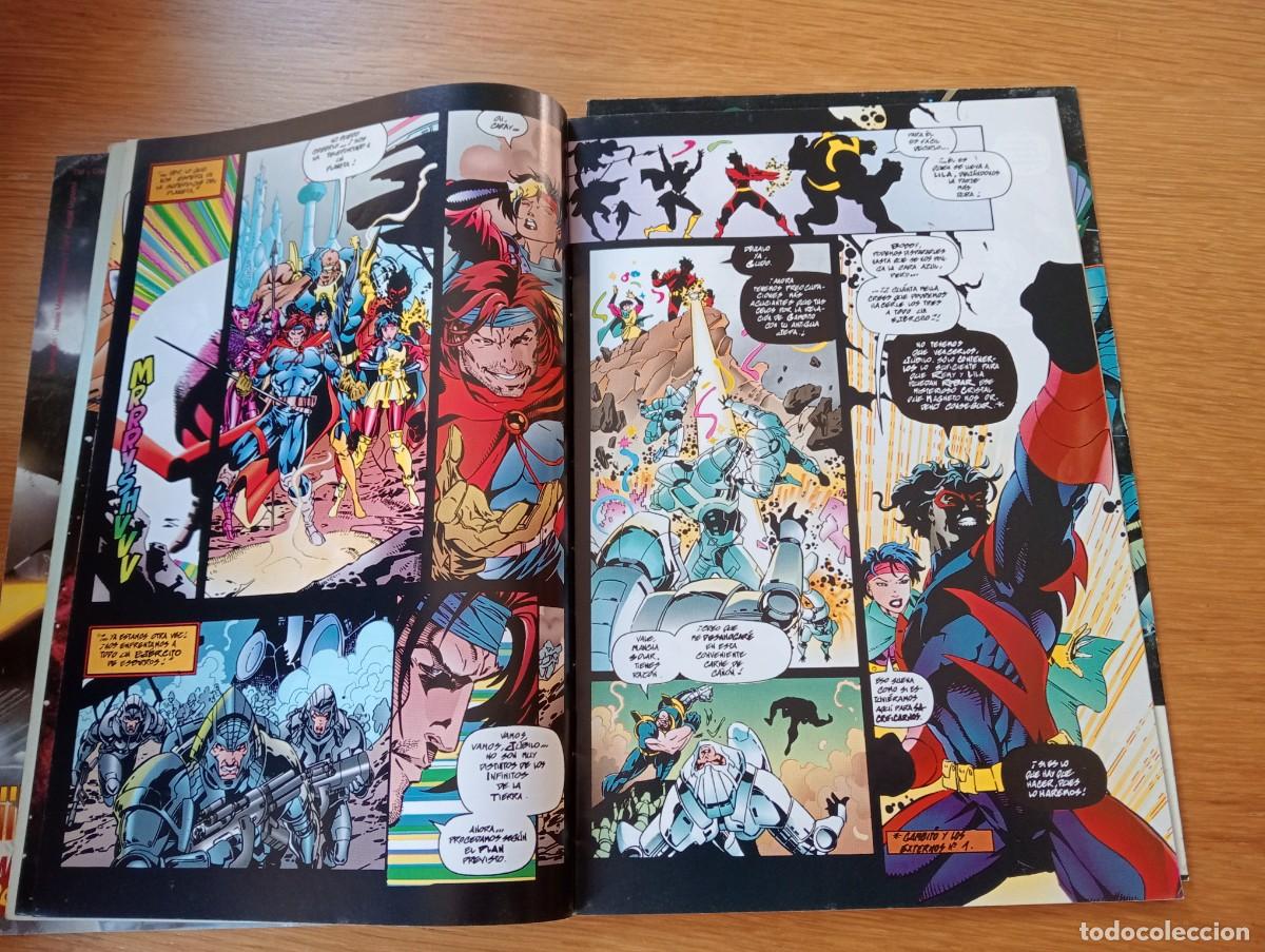 C&oacute;mics: COMPLETA. GAMBITO Y LOS EXTERNOS. 4 EJEMPLARES. GRAPA. FORUM. MARVEL. 1996. - Foto 16