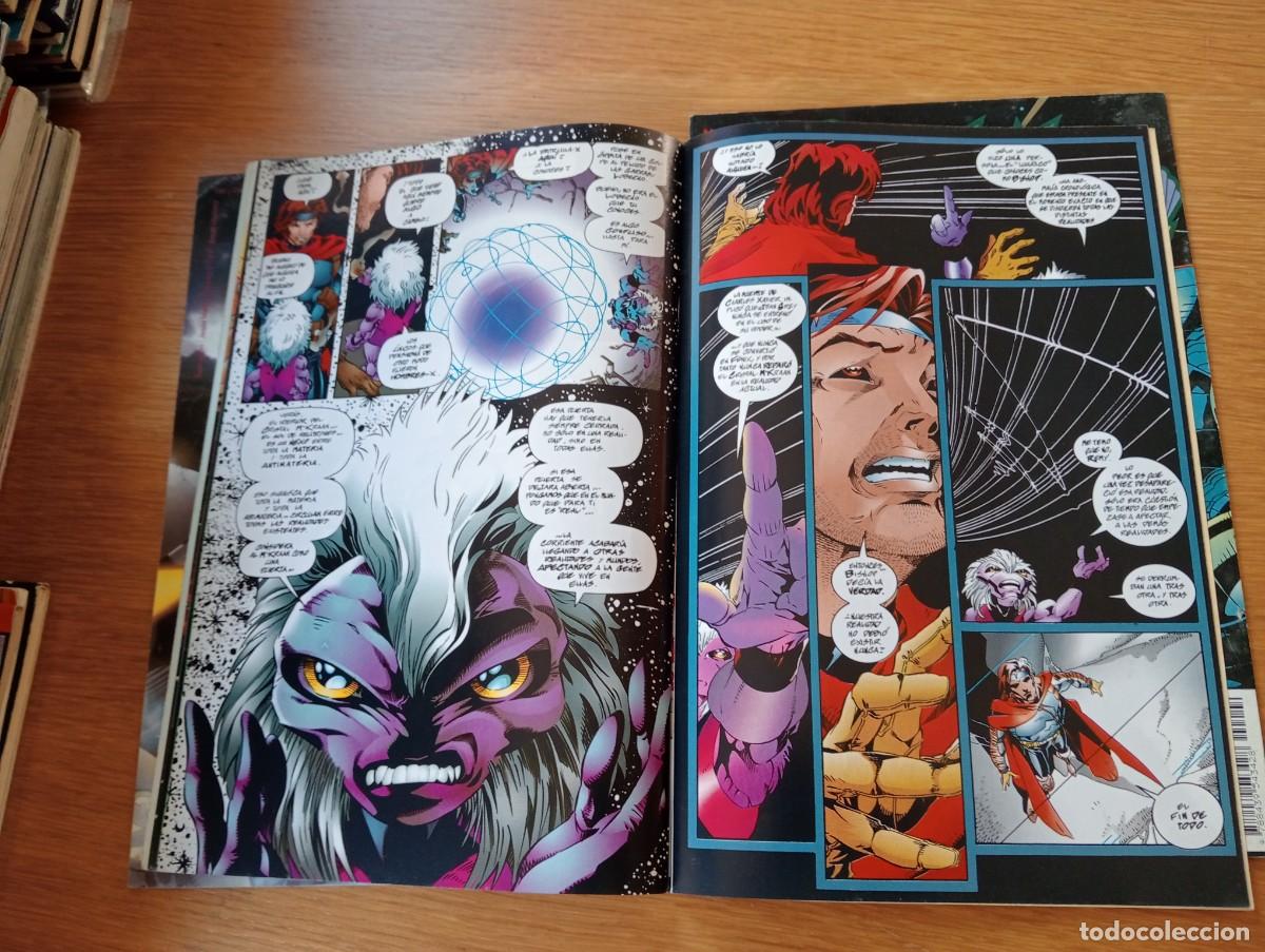 C&oacute;mics: COMPLETA. GAMBITO Y LOS EXTERNOS. 4 EJEMPLARES. GRAPA. FORUM. MARVEL. 1996. - Foto 17