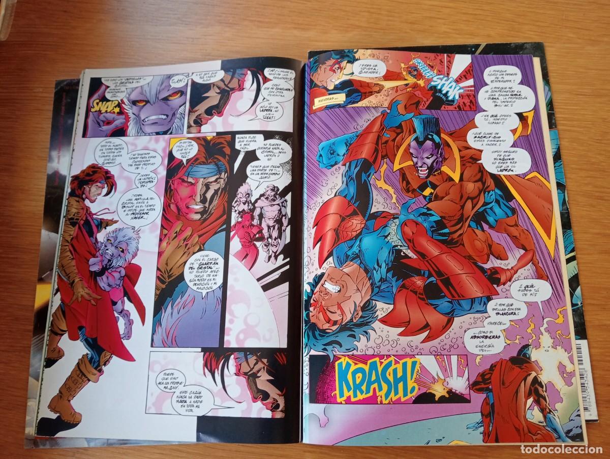 C&oacute;mics: COMPLETA. GAMBITO Y LOS EXTERNOS. 4 EJEMPLARES. GRAPA. FORUM. MARVEL. 1996. - Foto 18