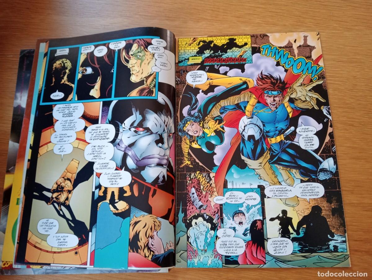 C&oacute;mics: COMPLETA. GAMBITO Y LOS EXTERNOS. 4 EJEMPLARES. GRAPA. FORUM. MARVEL. 1996. - Foto 20