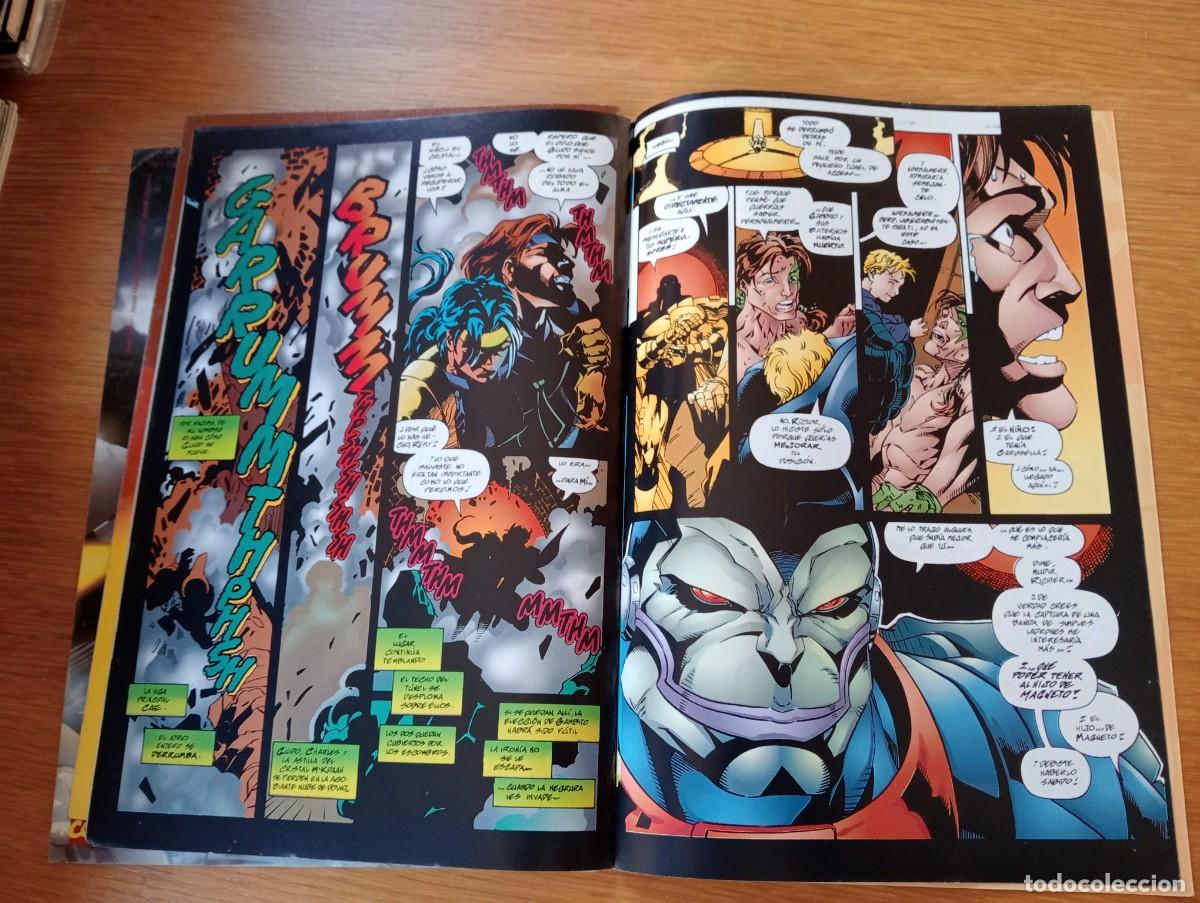 C&oacute;mics: COMPLETA. GAMBITO Y LOS EXTERNOS. 4 EJEMPLARES. GRAPA. FORUM. MARVEL. 1996. - Foto 22