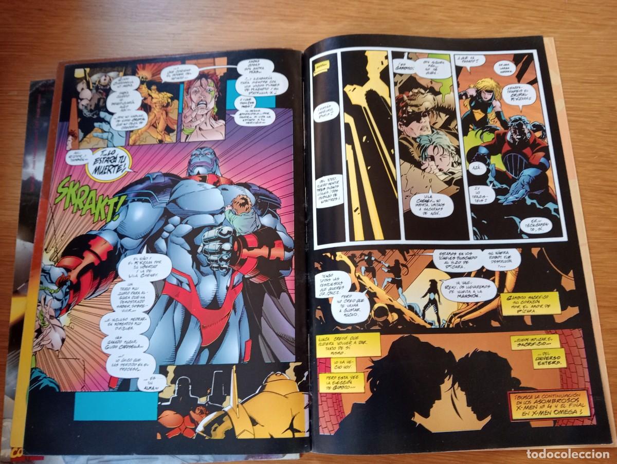 C&oacute;mics: COMPLETA. GAMBITO Y LOS EXTERNOS. 4 EJEMPLARES. GRAPA. FORUM. MARVEL. 1996. - Foto 23