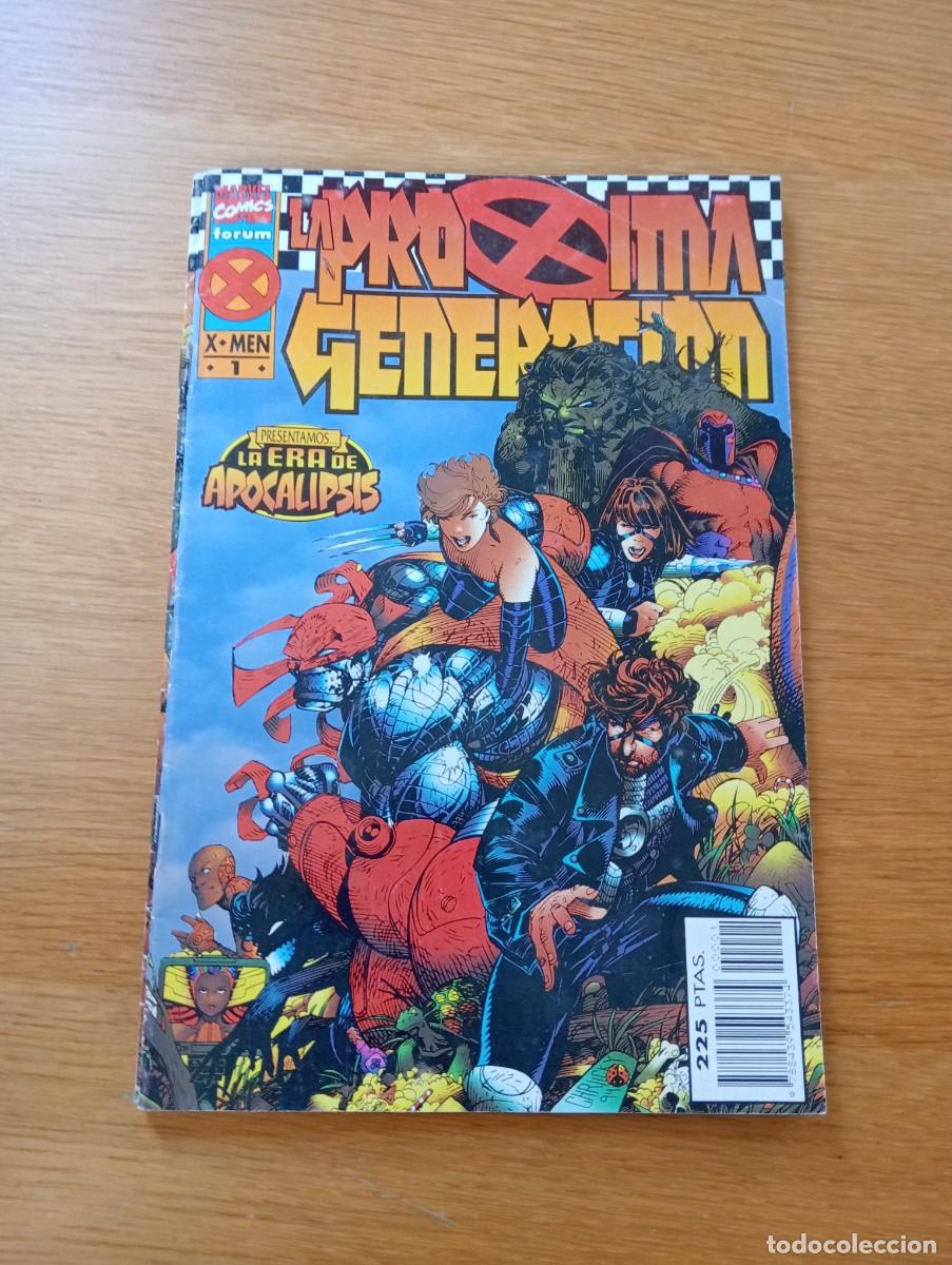 C&oacute;mics: LOTE CON 2 EJEMPLARES DE LA PR&Oacute;XIMA GENERACI&Oacute;N (DE 4). GRAPA. FORUM. MARVEL. 1996. - Foto 2