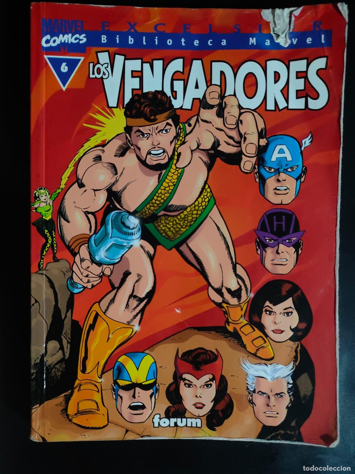 C&oacute;mics: EXCELSIOR BIBLIOTECA MARVEL LOS VENGADORES NUMERO 6 - Foto 1