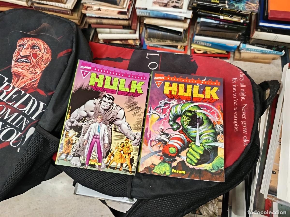 C&oacute;mics: BIBLIOTECA MARVEL EXCELSIOR . HULK . 7 EJEMPLARES. FORUM . PLANETA DEAGOSTINI . 2004 - Foto 2