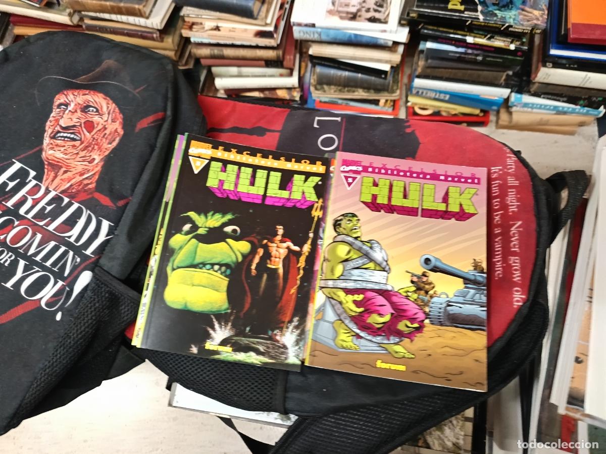 C&oacute;mics: BIBLIOTECA MARVEL EXCELSIOR . HULK . 7 EJEMPLARES. FORUM . PLANETA DEAGOSTINI . 2004 - Foto 3