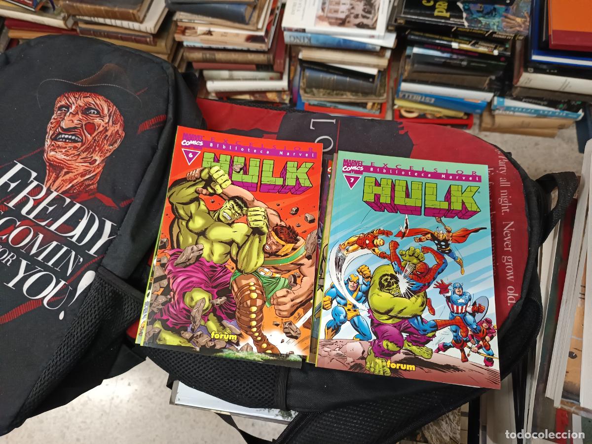 C&oacute;mics: BIBLIOTECA MARVEL EXCELSIOR . HULK . 7 EJEMPLARES. FORUM . PLANETA DEAGOSTINI . 2004 - Foto 4