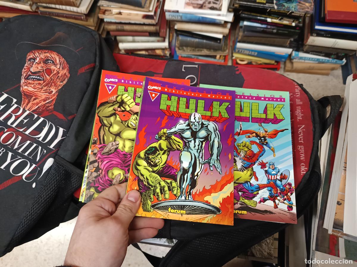 C&oacute;mics: BIBLIOTECA MARVEL EXCELSIOR . HULK . 7 EJEMPLARES. FORUM . PLANETA DEAGOSTINI . 2004 - Foto 5