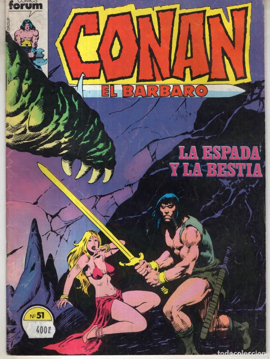 C&oacute;mics: CONAN EL BARBARO N&ordm; 51 - FORUM - OFM15 - Foto 1