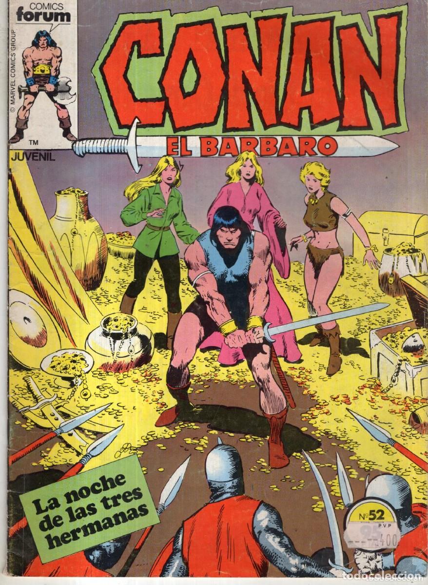 C&oacute;mics: CONAN EL BARBARO N&ordm; 52 - FORUM - OFM15 - Foto 1