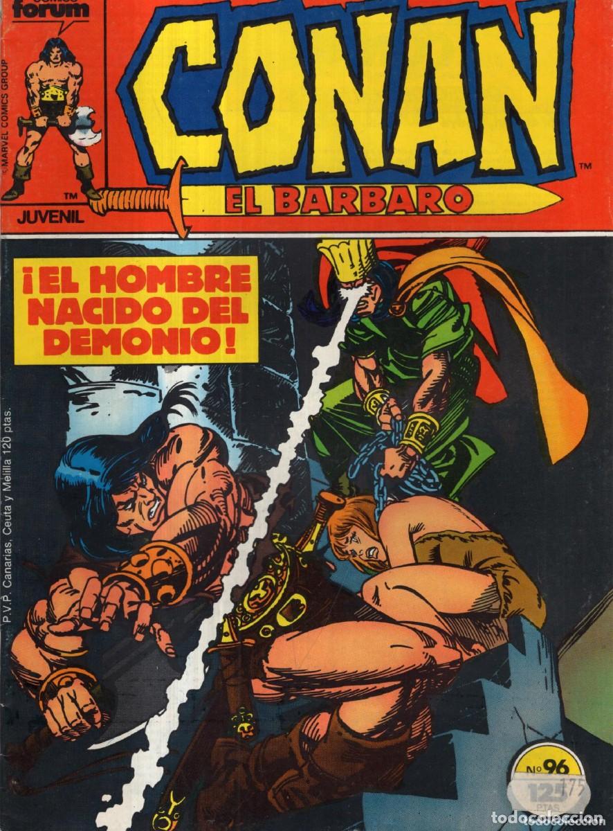 C&oacute;mics: CONAN EL BARBARO N&ordm; 96 - FORUM - OFM15 - Foto 1
