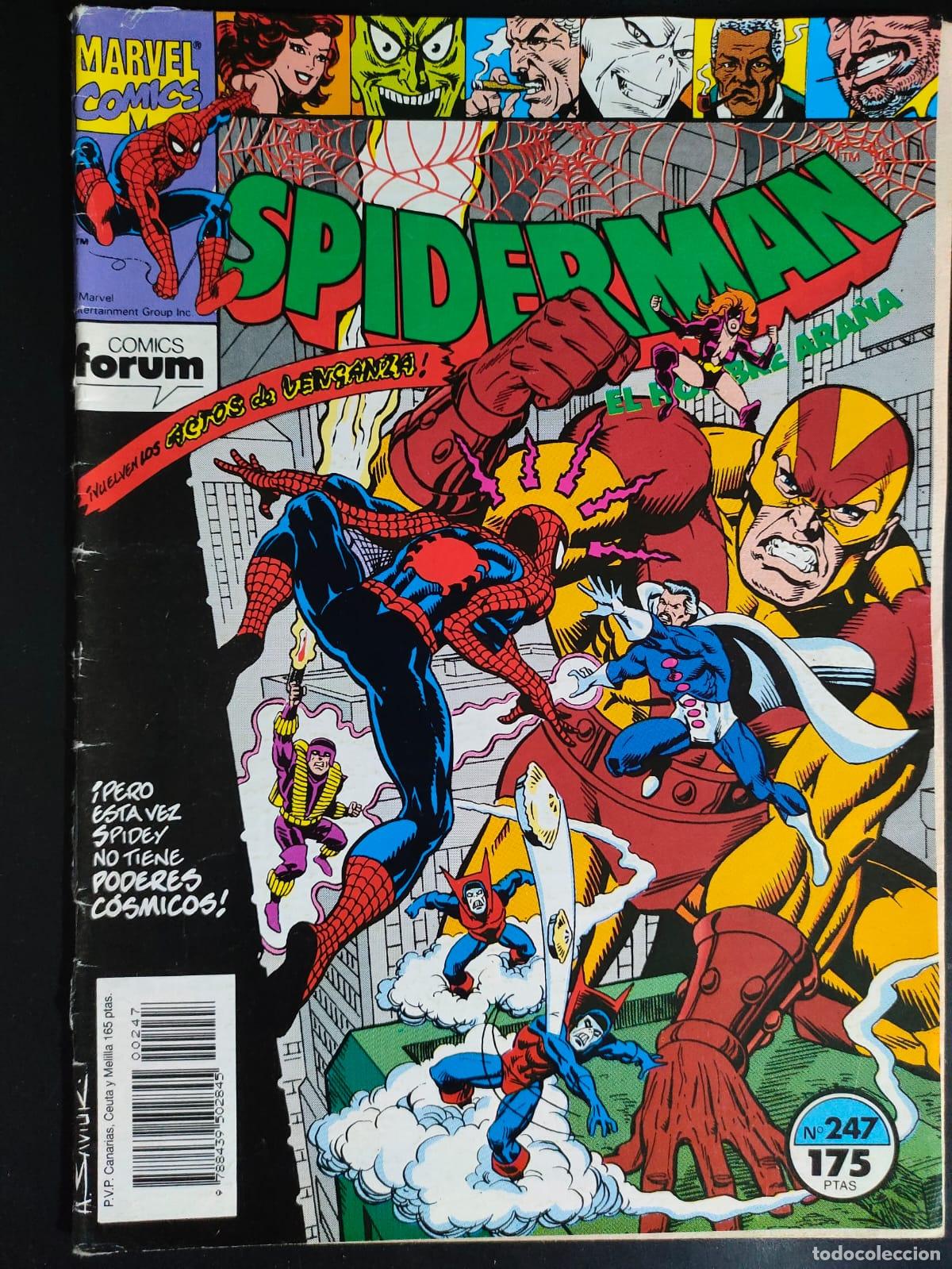 C&oacute;mics: SPIDERMAN VOL 1 NUMERO 247 - Foto 1