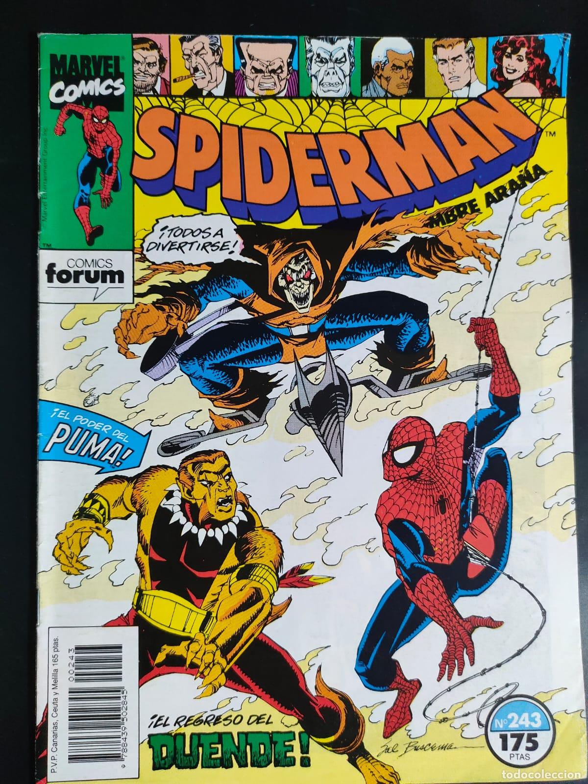 C&oacute;mics: SPIDERMAN VOL 1 NUMERO 243 - Foto 1