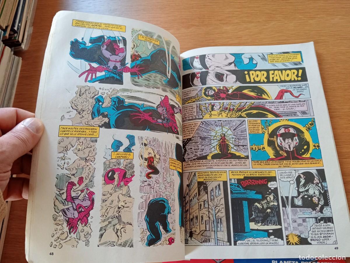 C&oacute;mics: LOTE CON 2 EJEMPLARES DE COLECCIONABLE SPIDERMAN (DE 50). R&Uacute;STICA. PLANETA. FORUM. MARVEL. 2002. - Foto 8