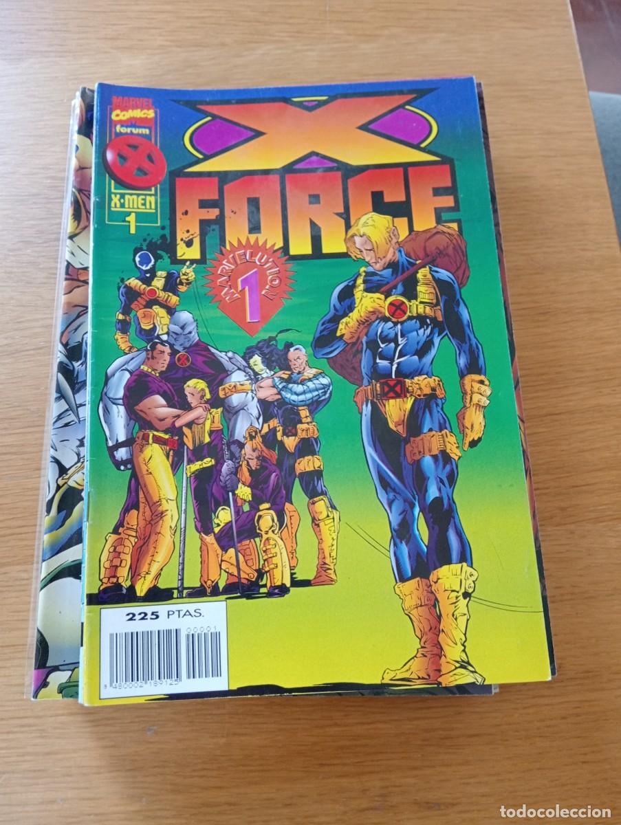 C&oacute;mics: LOTE CON 21 EJEMPLARES DE X FORCE VOL. 2 (DE 49). GRAPA. FORUM. MARVEL. 1996 &ndash; 99. - Foto 2