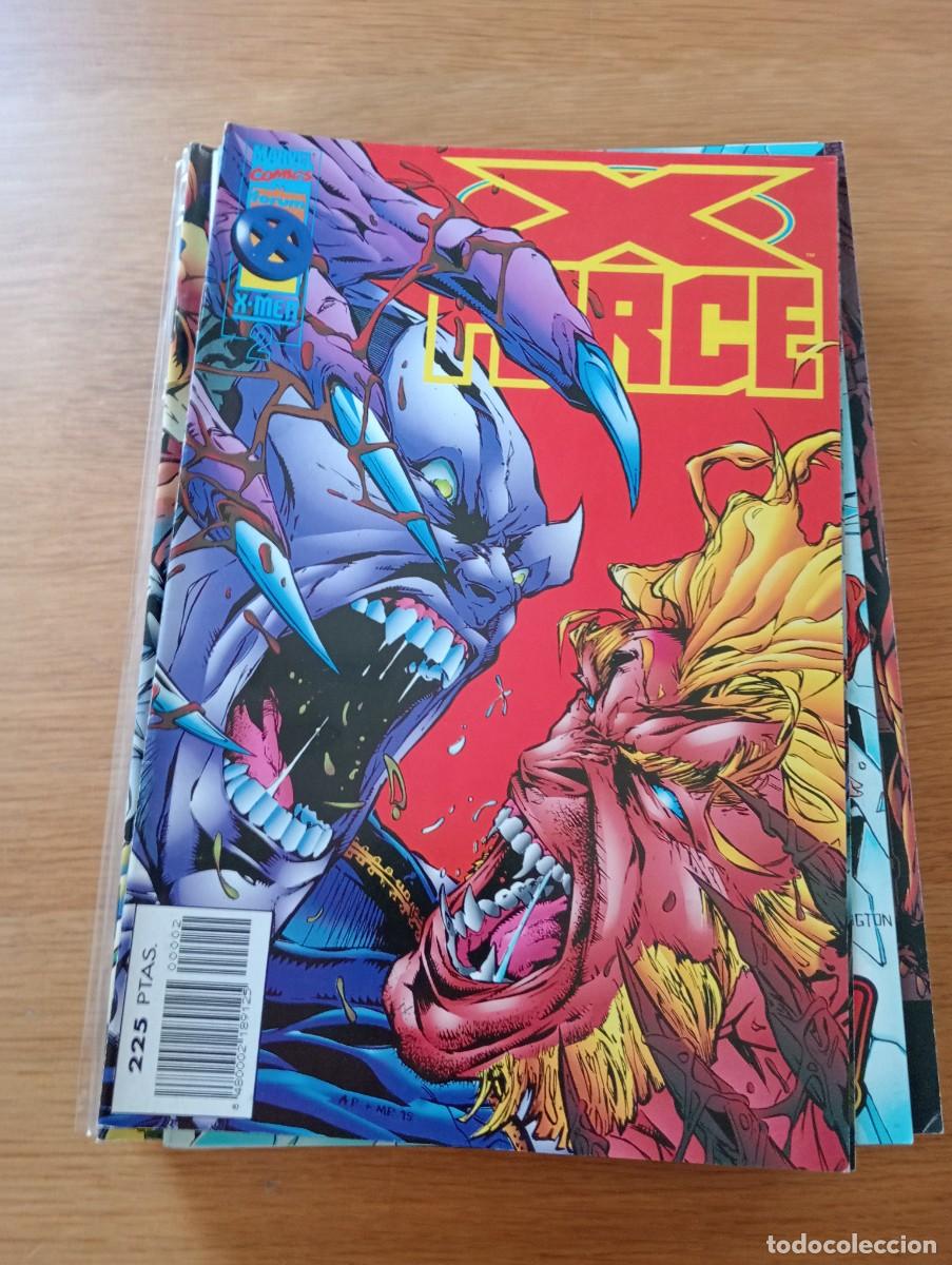 C&oacute;mics: LOTE CON 21 EJEMPLARES DE X FORCE VOL. 2 (DE 49). GRAPA. FORUM. MARVEL. 1996 &ndash; 99. - Foto 3