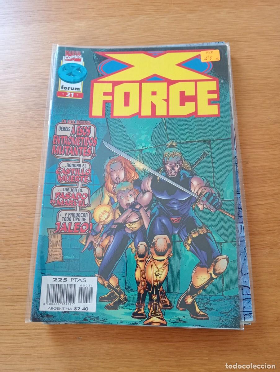 C&oacute;mics: LOTE CON 21 EJEMPLARES DE X FORCE VOL. 2 (DE 49). GRAPA. FORUM. MARVEL. 1996 &ndash; 99. - Foto 16