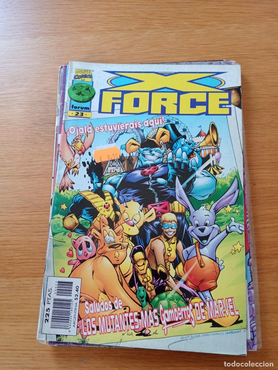 C&oacute;mics: LOTE CON 21 EJEMPLARES DE X FORCE VOL. 2 (DE 49). GRAPA. FORUM. MARVEL. 1996 &ndash; 99. - Foto 18