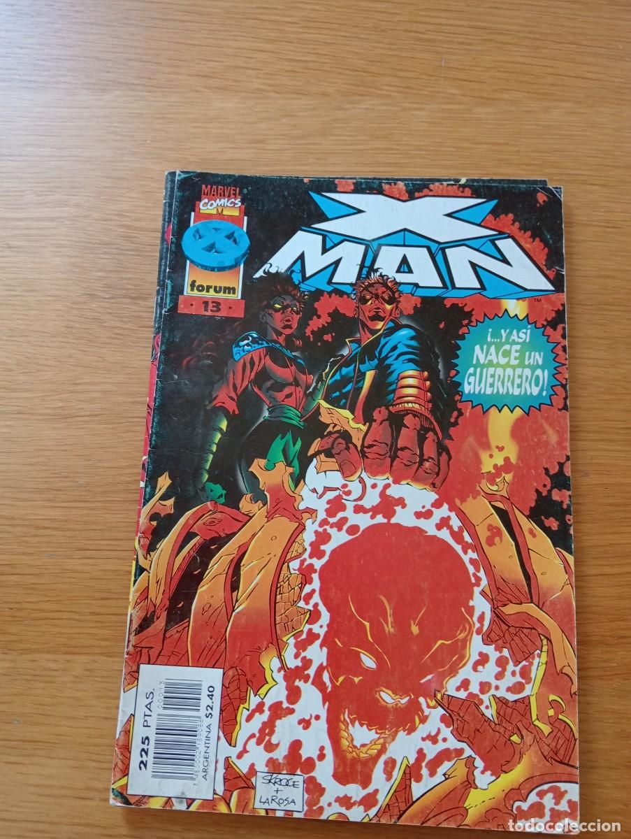 C&oacute;mics: LOTE CON 4 EJEMPLARES DE X MAN VOL. 2 (DE 49). GRAPA. FORUM. MARVEL. 1996. - Foto 4