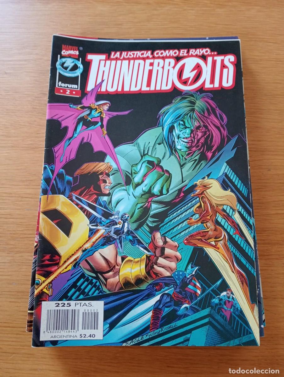 C&oacute;mics: LOTE CON 15 EJEMPLARES DE THUNDERBOLTS (DE 40). GRAPA. FORUM. MARVEL. 1998 &ndash; 2000. - Foto 3
