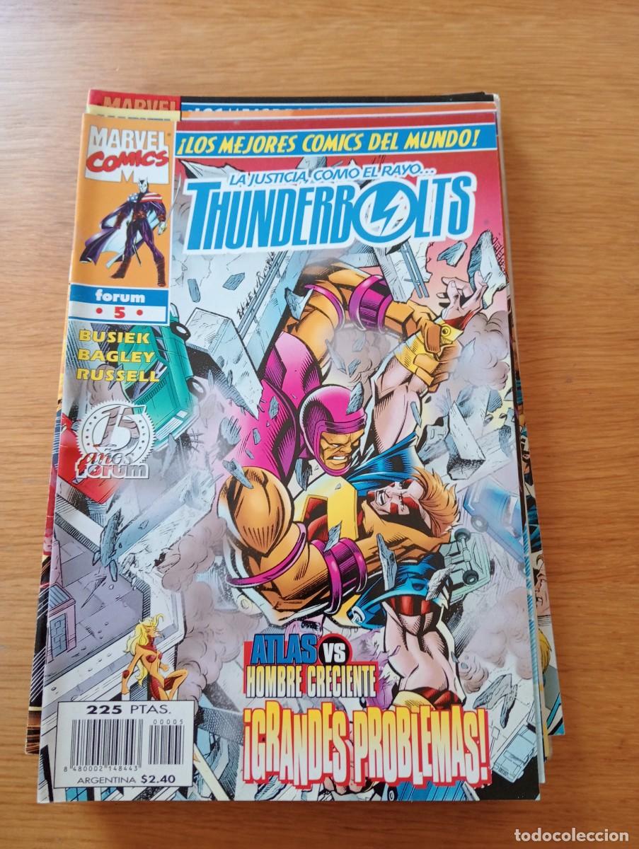 C&oacute;mics: LOTE CON 15 EJEMPLARES DE THUNDERBOLTS (DE 40). GRAPA. FORUM. MARVEL. 1998 &ndash; 2000. - Foto 6