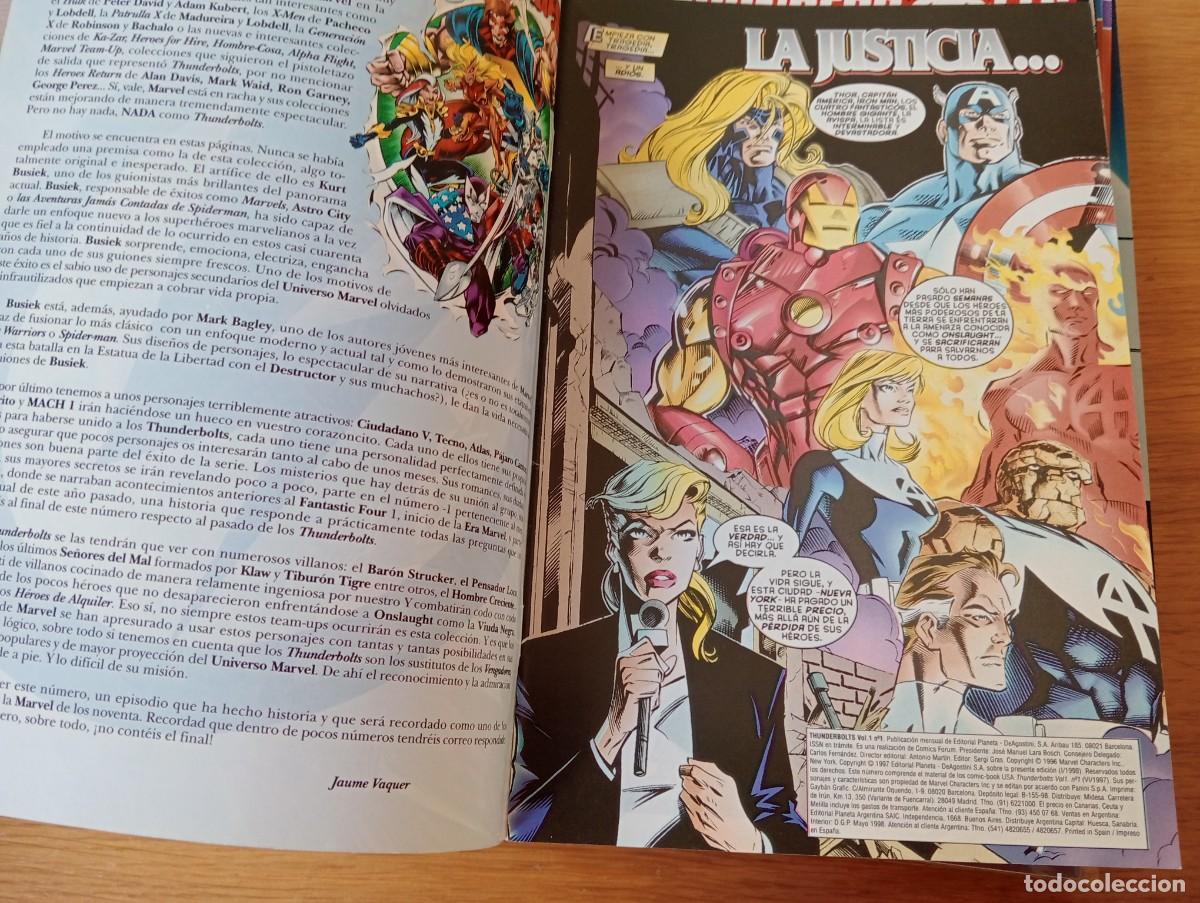 C&oacute;mics: LOTE CON 15 EJEMPLARES DE THUNDERBOLTS (DE 40). GRAPA. FORUM. MARVEL. 1998 &ndash; 2000. - Foto 17