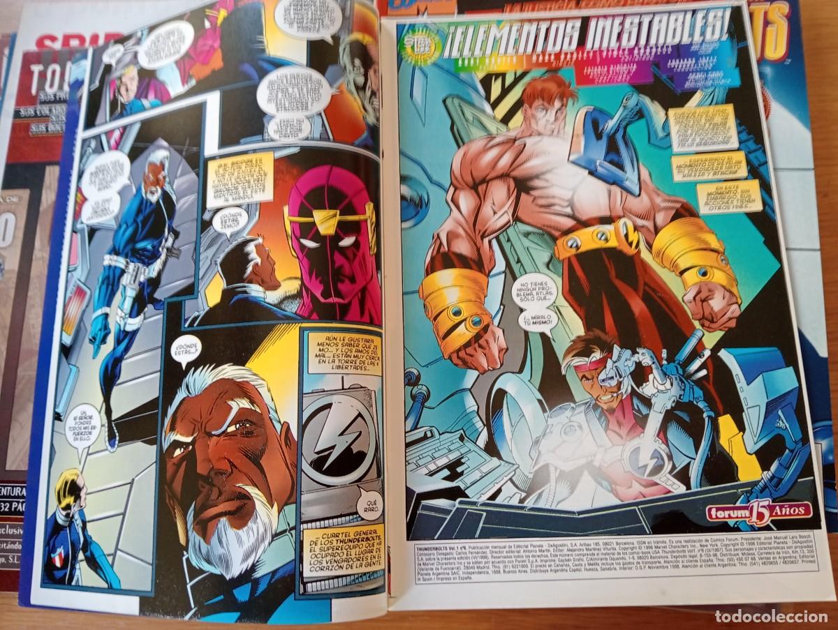 C&oacute;mics: LOTE CON 15 EJEMPLARES DE THUNDERBOLTS (DE 40). GRAPA. FORUM. MARVEL. 1998 &ndash; 2000. - Foto 26