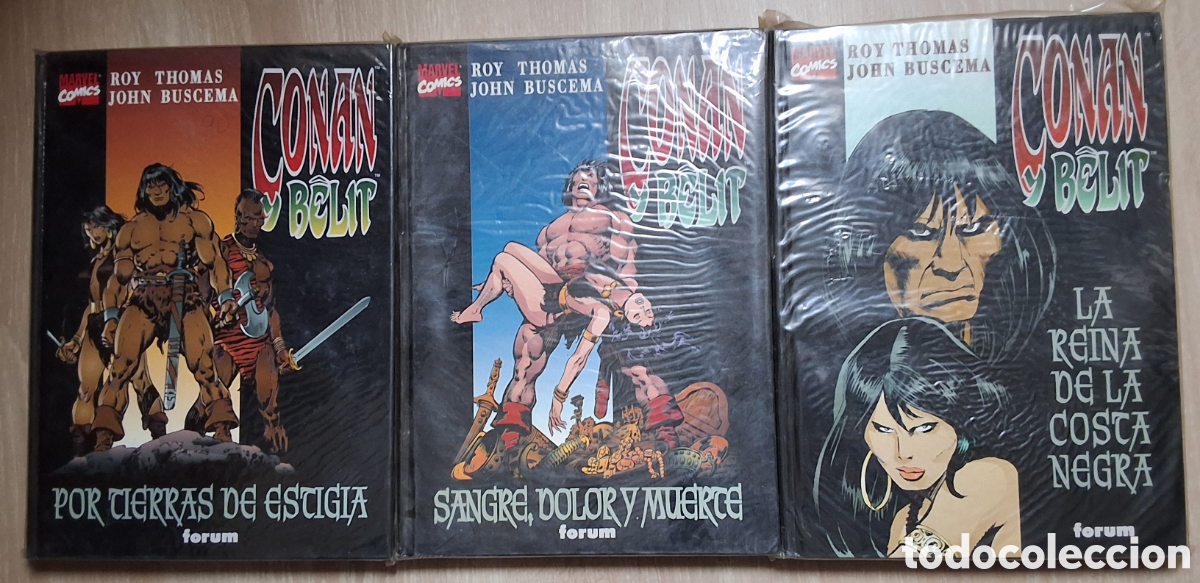 C&oacute;mics: Conan y Belit comic coleccion completa 3 vol&uacute;menes - Foto 1