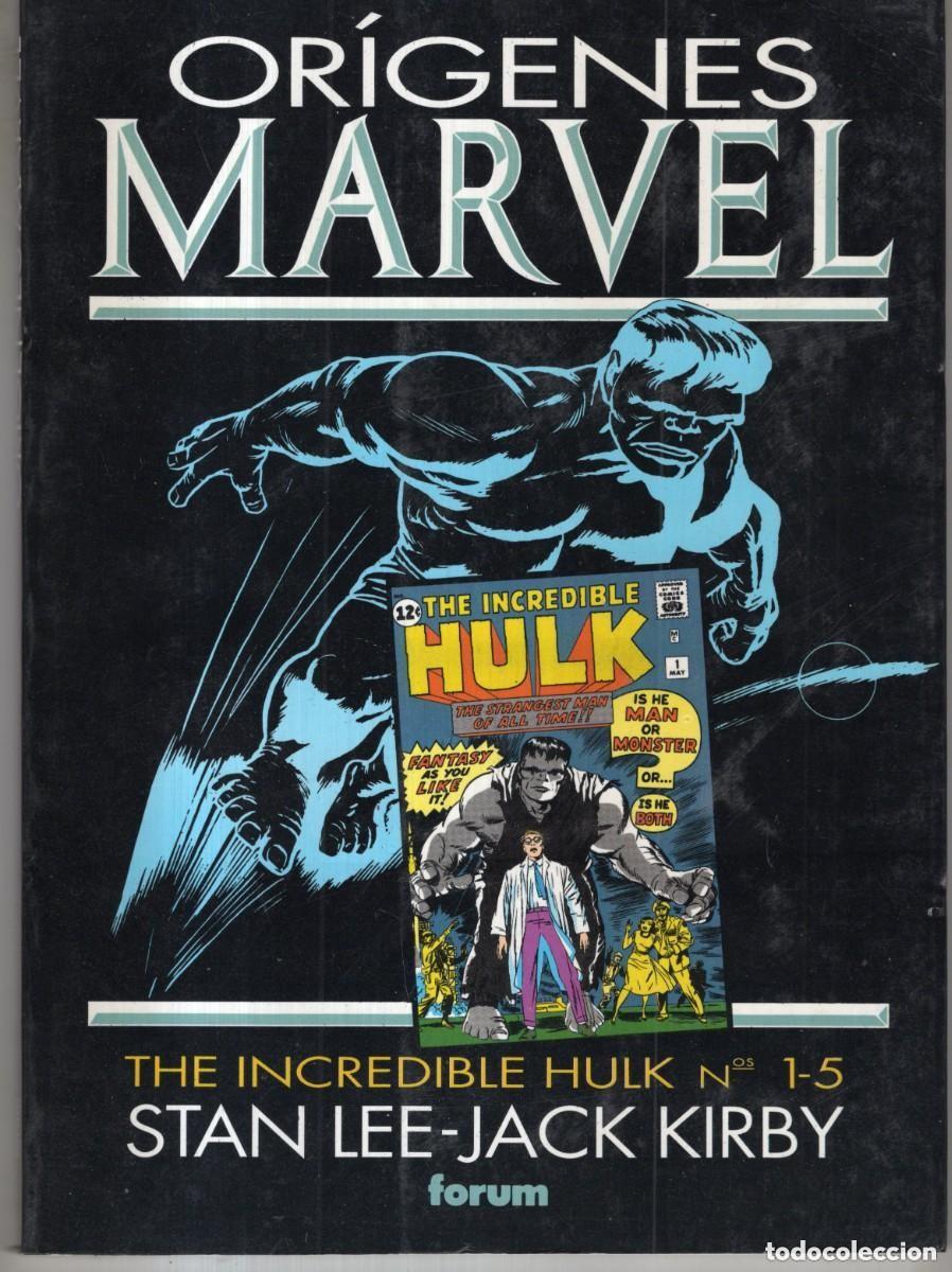 C&oacute;mics: ORIGENES MARVEL N&ordm; 5 INCREIBLE HULK - FORUM - OFM15 - Foto 1