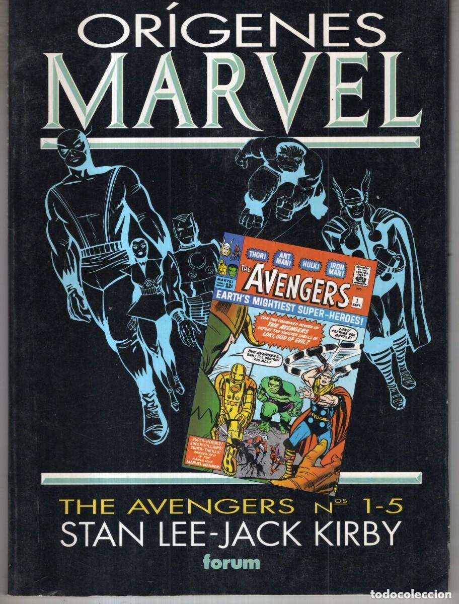 C&oacute;mics: ORIGENES MARVEL N&ordm; 4 LOS VENGADORES - FORUM - OFM15 - Foto 1