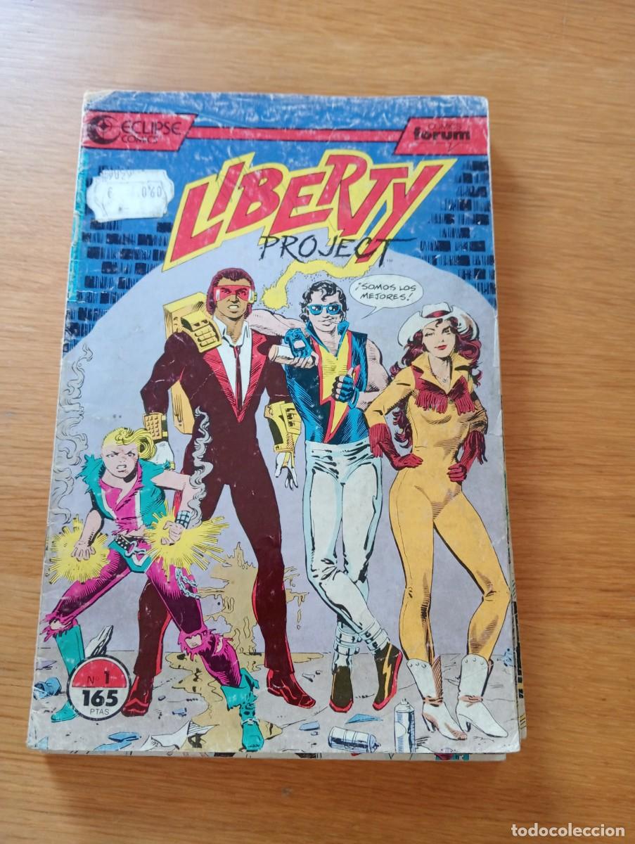 C&oacute;mics: COMPLETA. LIBERTY PROJECT. 7 EJEMPLARES. GRAPA. FORUM. ECLIPSE C&Oacute;MICS. 1990. - Foto 2
