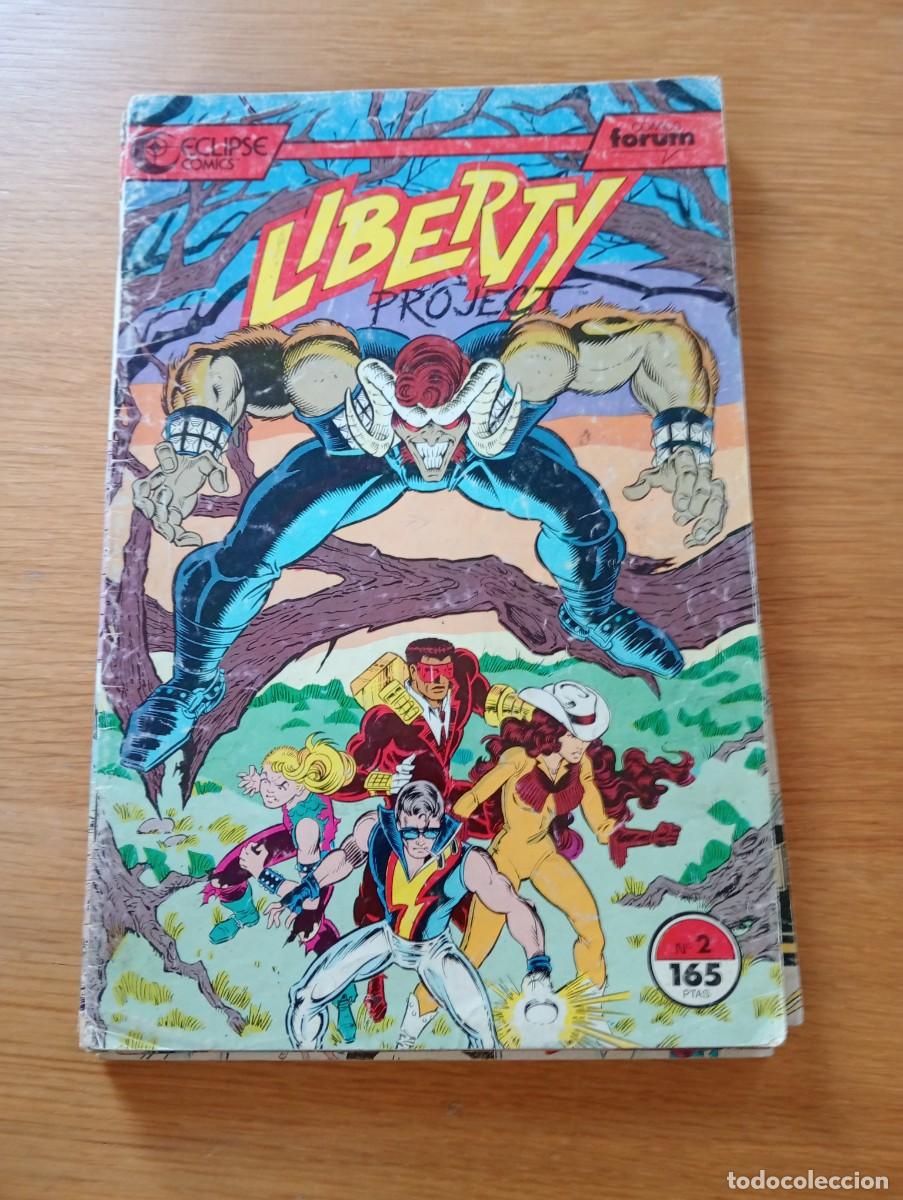 C&oacute;mics: COMPLETA. LIBERTY PROJECT. 7 EJEMPLARES. GRAPA. FORUM. ECLIPSE C&Oacute;MICS. 1990. - Foto 3