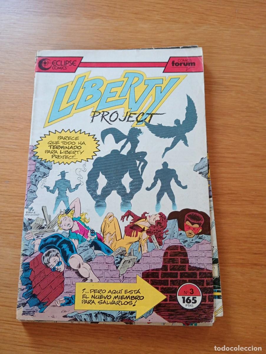 C&oacute;mics: COMPLETA. LIBERTY PROJECT. 7 EJEMPLARES. GRAPA. FORUM. ECLIPSE C&Oacute;MICS. 1990. - Foto 4