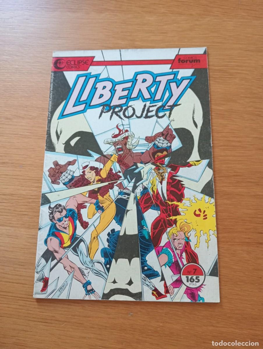 C&oacute;mics: COMPLETA. LIBERTY PROJECT. 7 EJEMPLARES. GRAPA. FORUM. ECLIPSE C&Oacute;MICS. 1990. - Foto 8