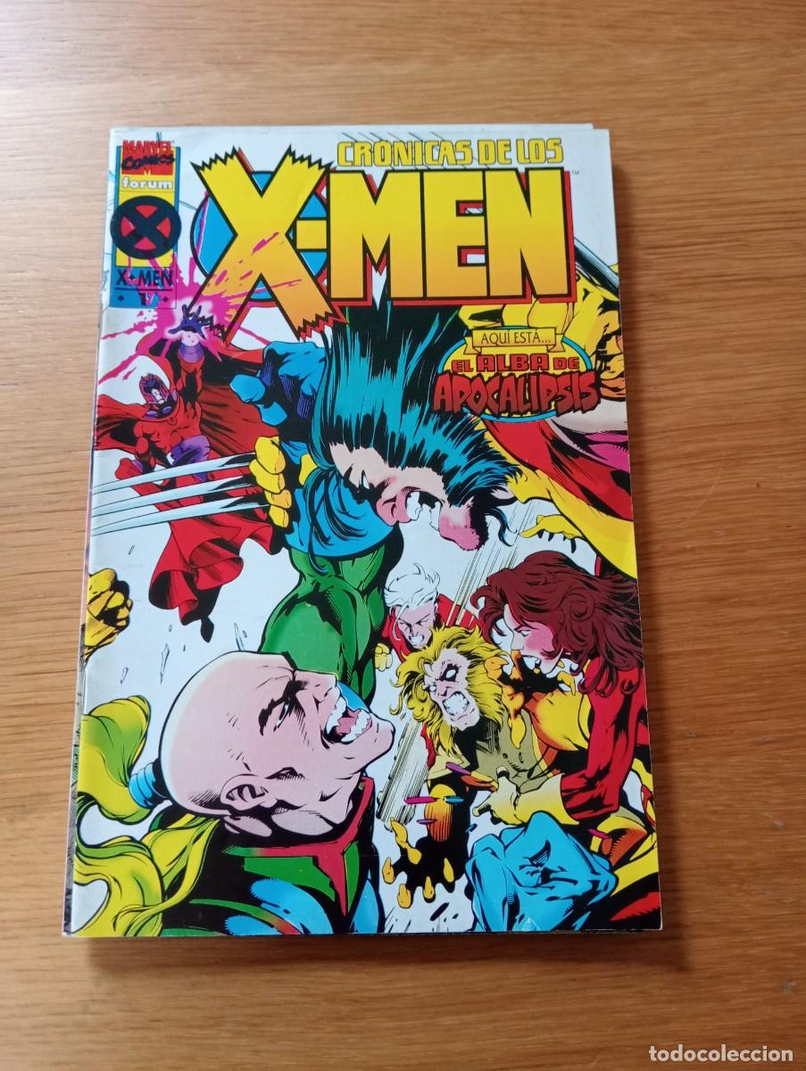 C&oacute;mics: LOTE CON 3 EJEMPLARES DE CR&Oacute;NICAS DE LOS X MEN (DE 5). GRAPA. FORUM. MARVEL. 1995. - Foto 2