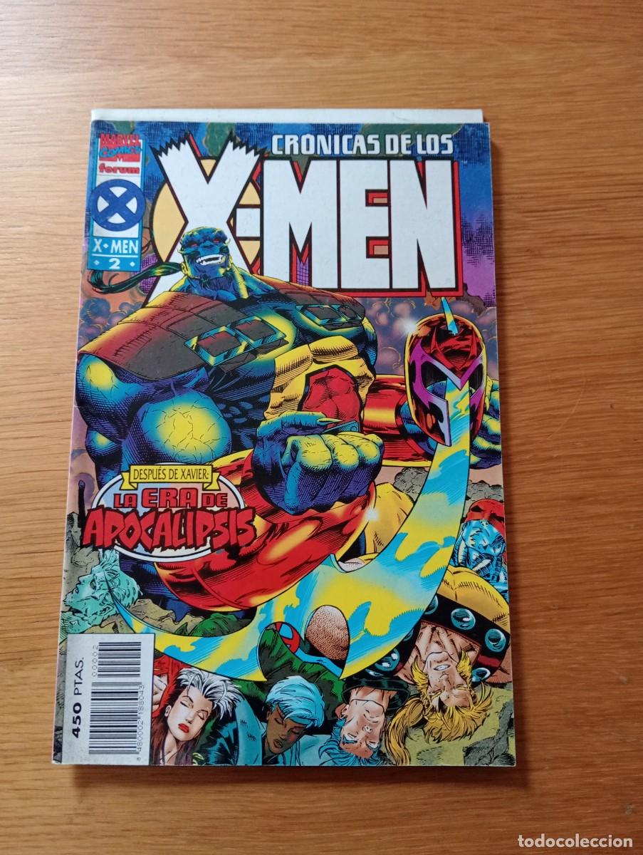 C&oacute;mics: LOTE CON 3 EJEMPLARES DE CR&Oacute;NICAS DE LOS X MEN (DE 5). GRAPA. FORUM. MARVEL. 1995. - Foto 3