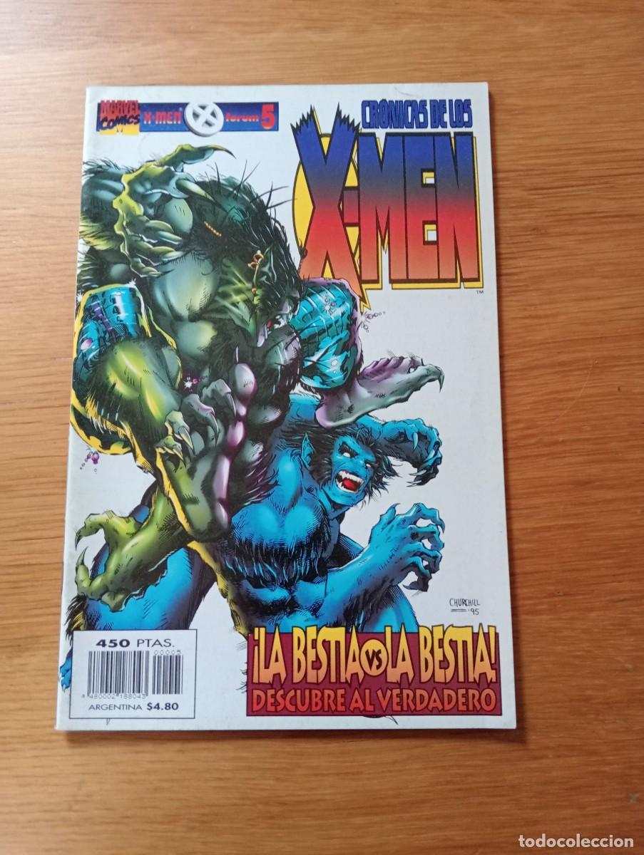 C&oacute;mics: LOTE CON 3 EJEMPLARES DE CR&Oacute;NICAS DE LOS X MEN (DE 5). GRAPA. FORUM. MARVEL. 1995. - Foto 4