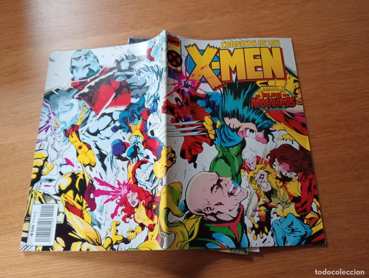 C&oacute;mics: LOTE CON 3 EJEMPLARES DE CR&Oacute;NICAS DE LOS X MEN (DE 5). GRAPA. FORUM. MARVEL. 1995. - Foto 5