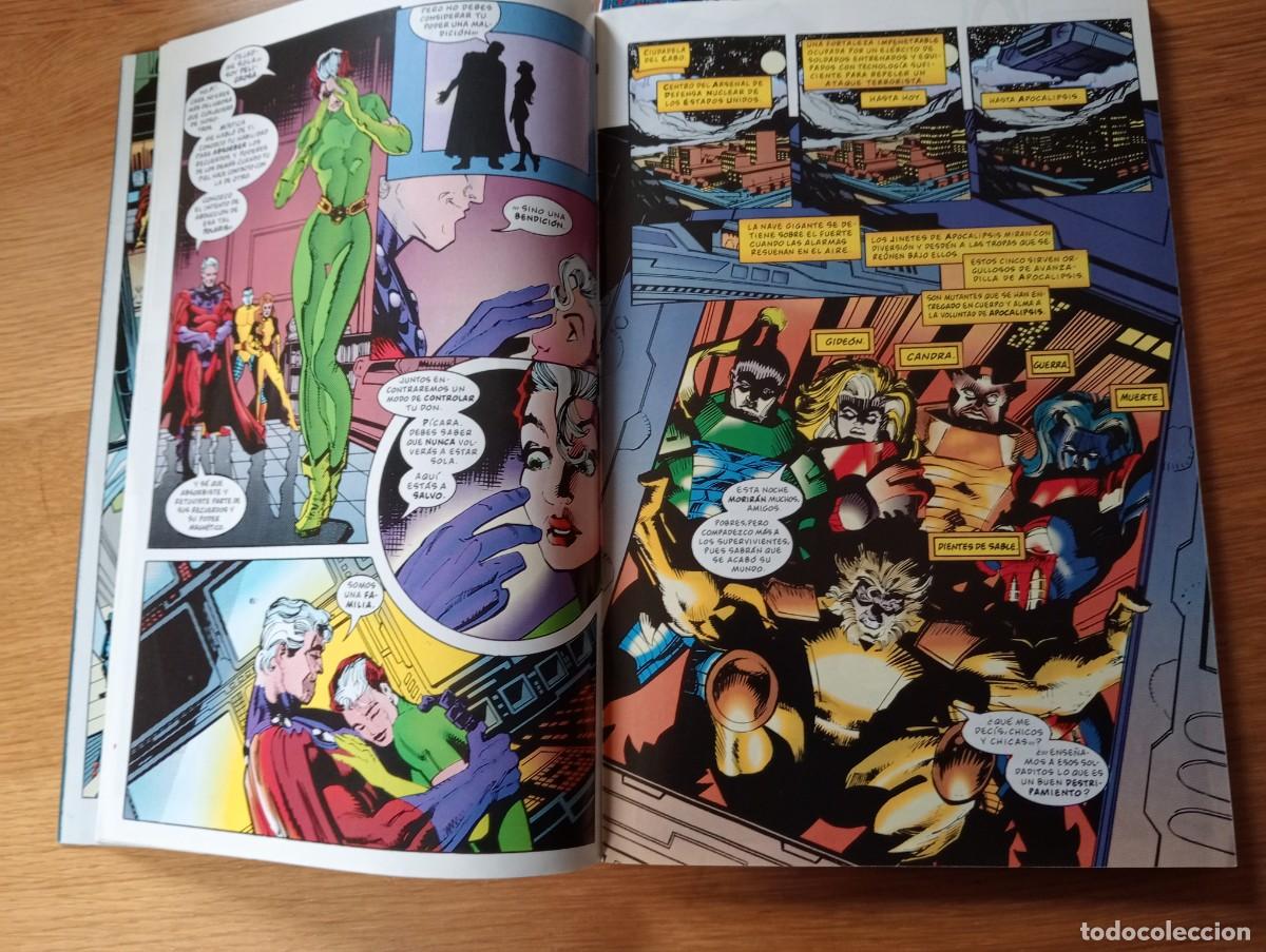 C&oacute;mics: LOTE CON 3 EJEMPLARES DE CR&Oacute;NICAS DE LOS X MEN (DE 5). GRAPA. FORUM. MARVEL. 1995. - Foto 8