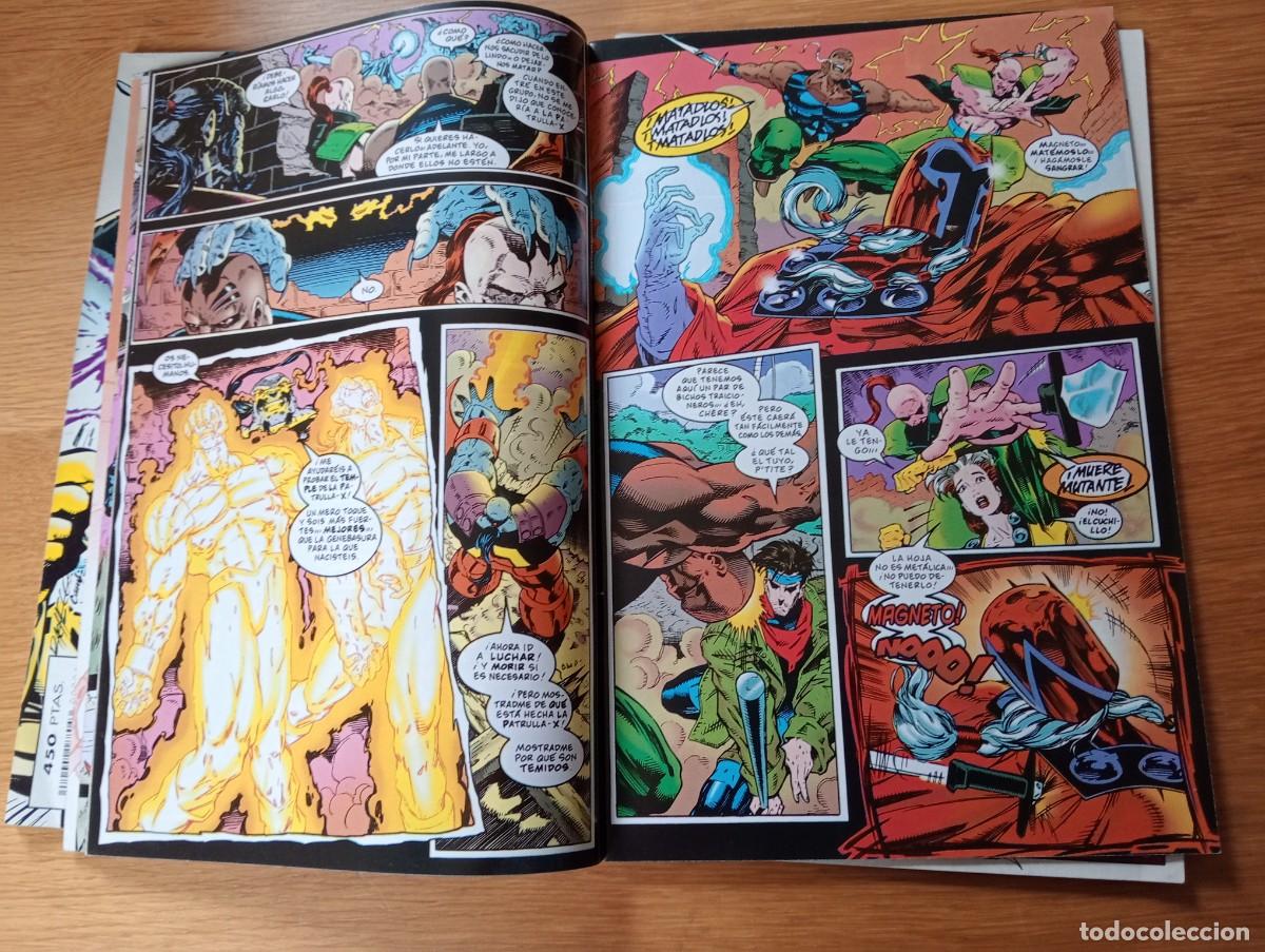 C&oacute;mics: LOTE CON 3 EJEMPLARES DE CR&Oacute;NICAS DE LOS X MEN (DE 5). GRAPA. FORUM. MARVEL. 1995. - Foto 12