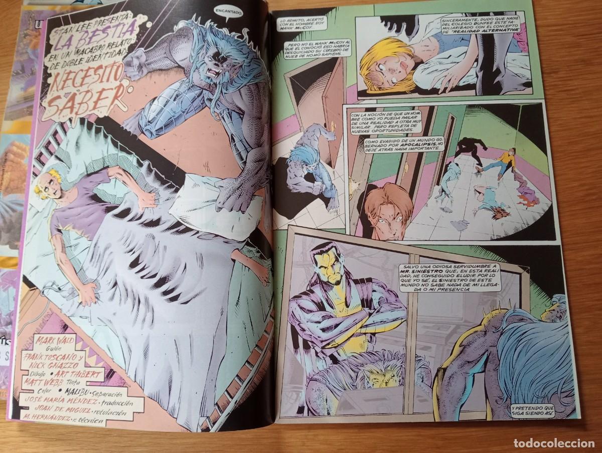 C&oacute;mics: LOTE CON 3 EJEMPLARES DE CR&Oacute;NICAS DE LOS X MEN (DE 5). GRAPA. FORUM. MARVEL. 1995. - Foto 16