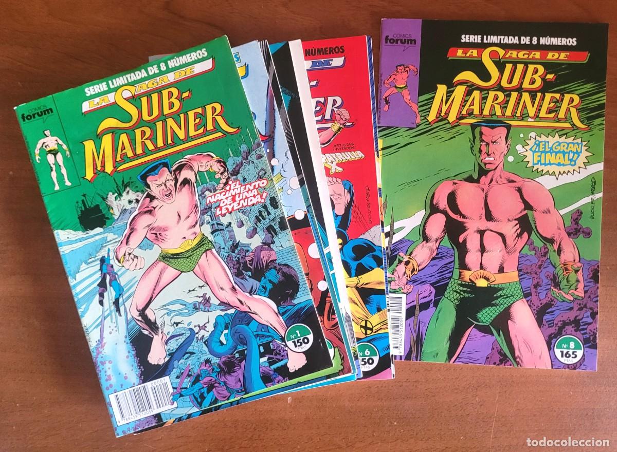 C&oacute;mics: La saga de Sub-Mariner - 8 ejemplares - Colecci&oacute;n Completa - Foto 1