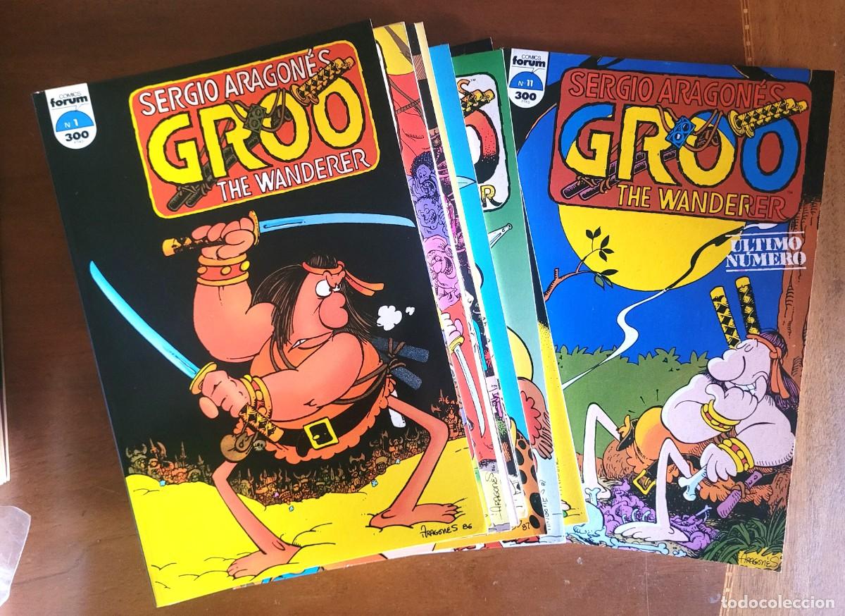 C&oacute;mics: Groo the wanderer - 11 ejemplares - colecci&oacute;n completa - Foto 1