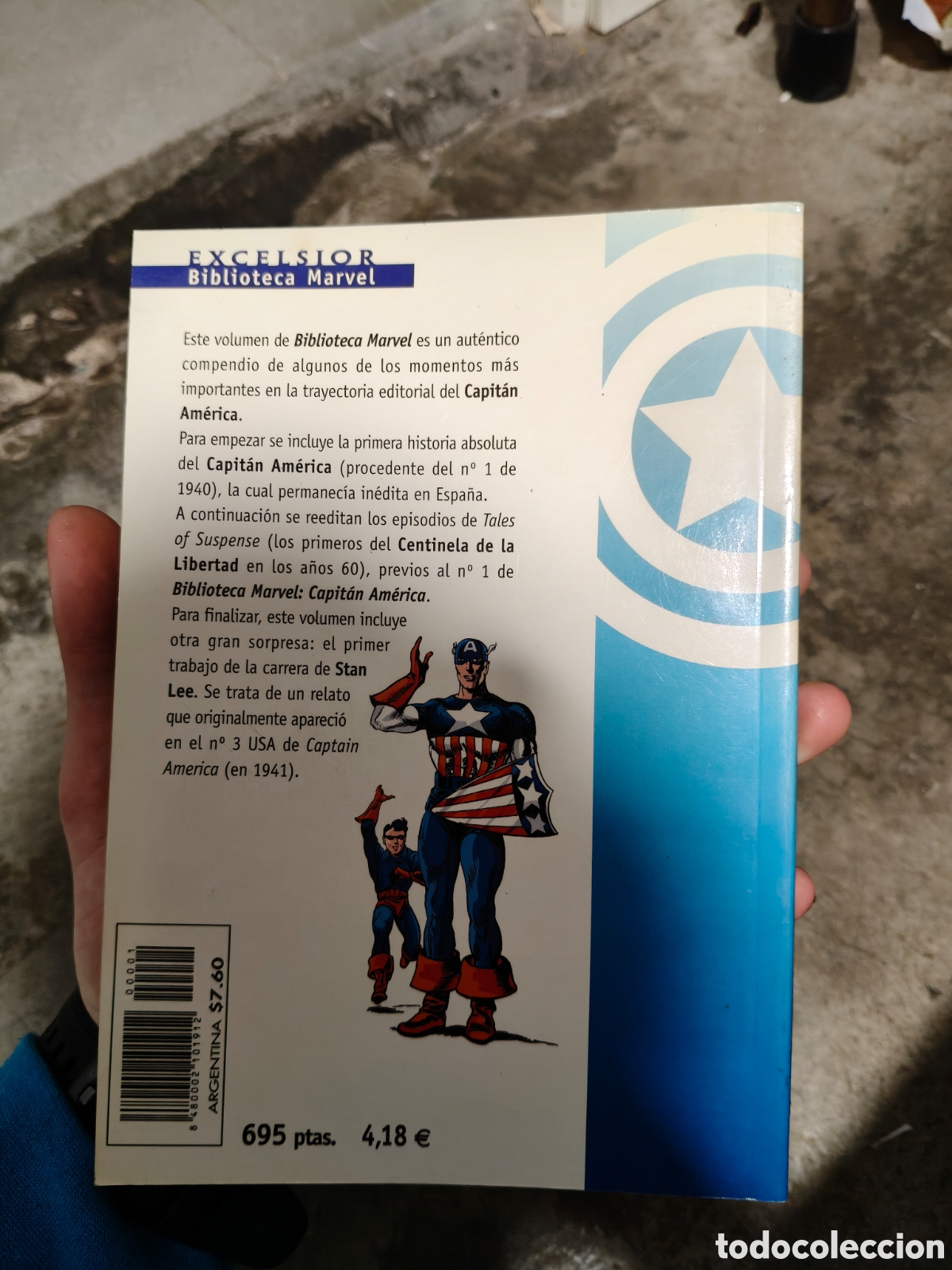 C&oacute;mics: Capitan Am&eacute;rica &rdquo;biblioteca marvel&rdquo; - Foto 2