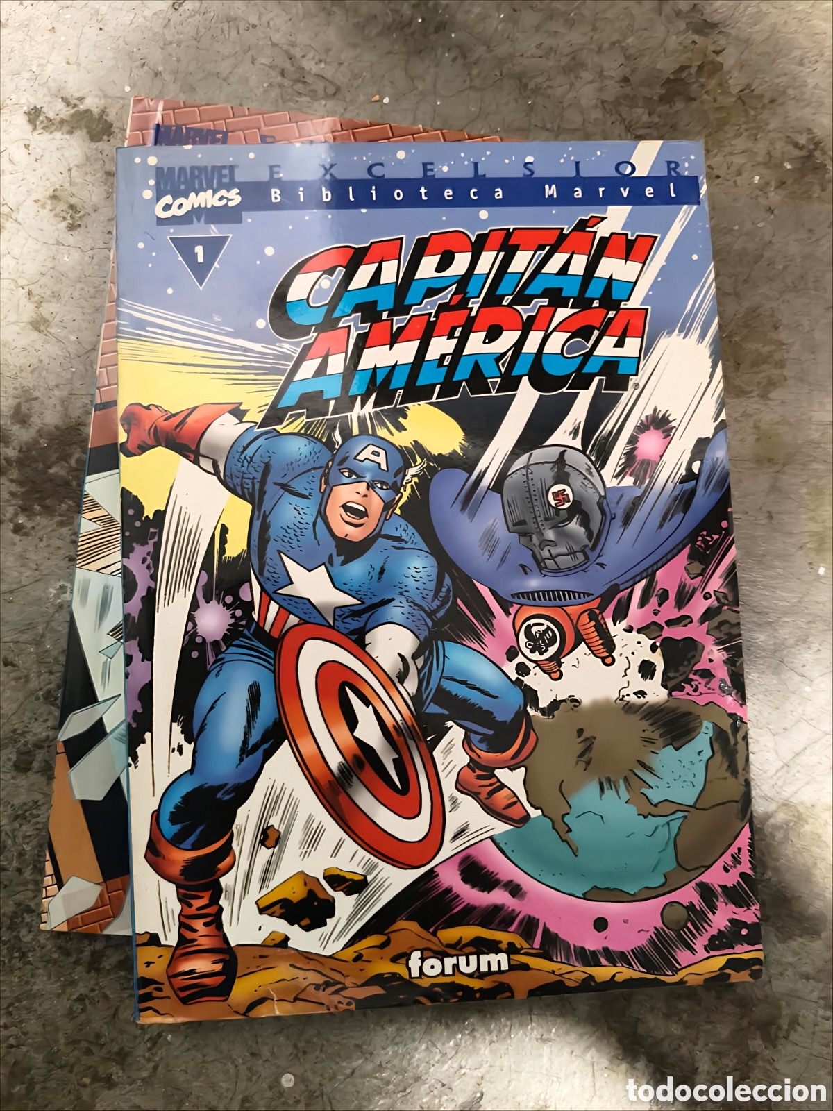 C&oacute;mics: Capitan Am&eacute;rica &rdquo;biblioteca marvel&rdquo; - Foto 4