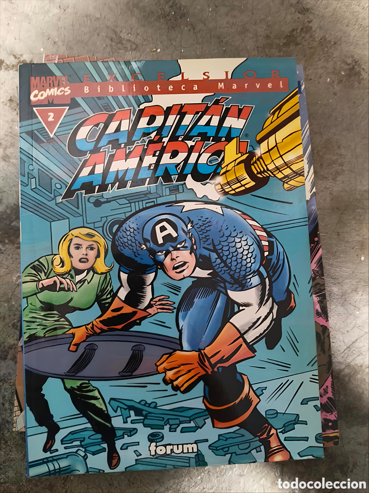 C&oacute;mics: Capitan Am&eacute;rica &rdquo;biblioteca marvel&rdquo; - Foto 5